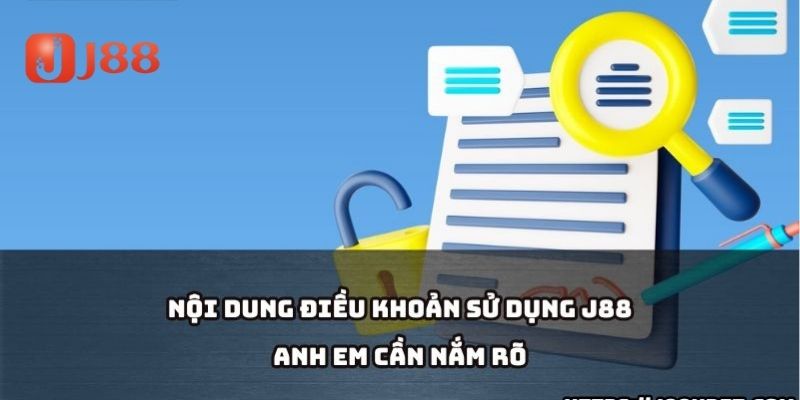 Nội dung về điều khoản cho hội viên tại J88