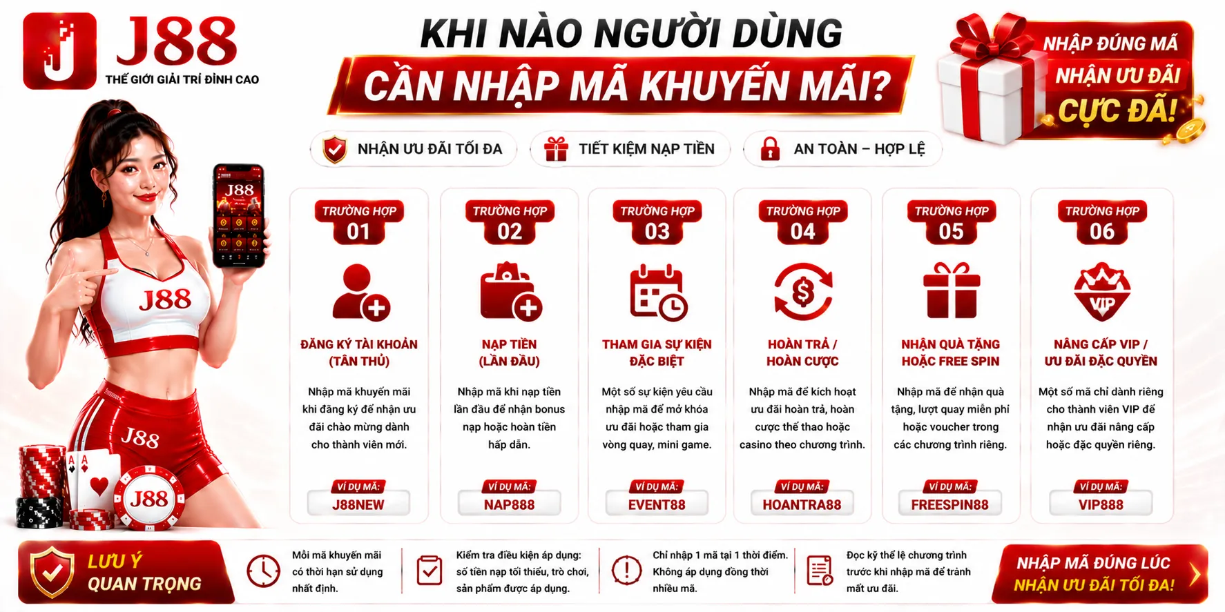 Khi nào người dùng cần nhập mã khuyến mãi?