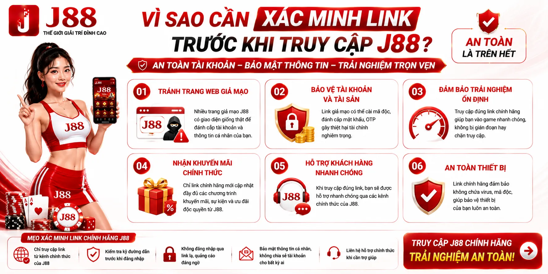 Link J88 Mới – Cách Xác Minh Đường Dẫn Trước Khi Truy Cập 1 Vì sao cần xác minh link trước khi truy cập J88?